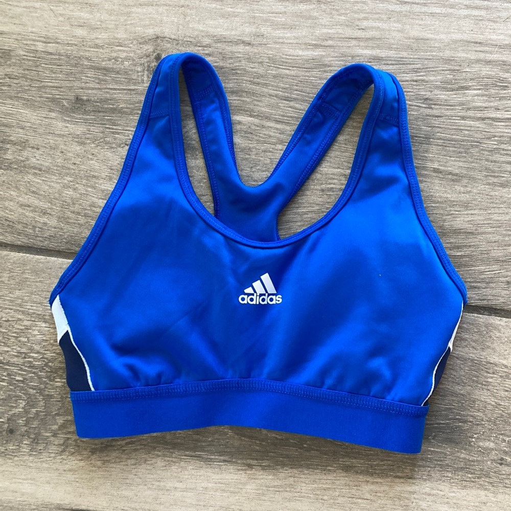 Adidas Blue Sports Bra